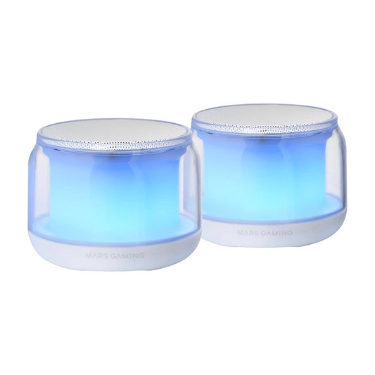 Mars, Gaming Ms-Aura, Bluetooth 5.3 Rgb 360? Mini Speaker, 15W Custom Dsp Chipset, Control Box, Available in Different Colors