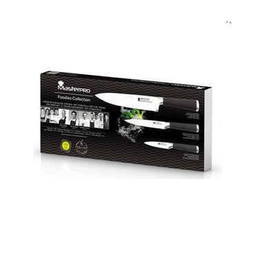Masterpro Set 3 Knifes Ss Foodies MP, MSTR-BGMP42076