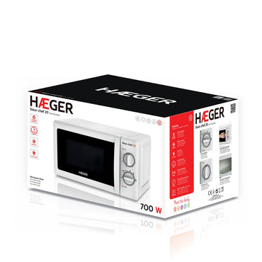 Haeger, Sous-Chef Microwave - 20L, White, MW-70W.006A