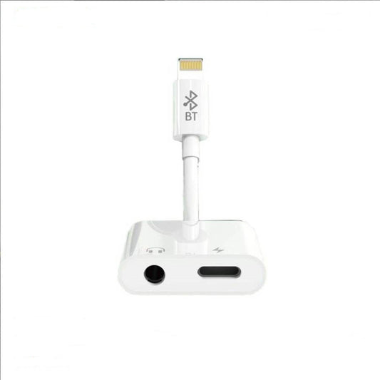 Moxom, MX-AX16, Wireless Lightning to 3.5MM Audio + Lightning Charge Adapter