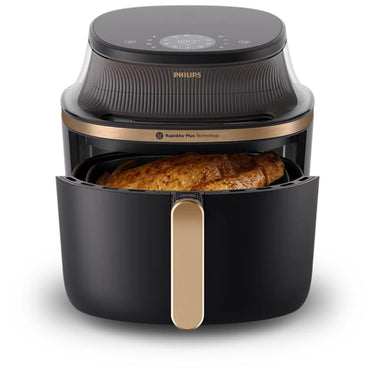 Philips, Airfryer 3000 Series 7.2L, Cooking Window, 16-in-1 Airfryer, RapidAir Plus Technology, Fat Removal, HomeID Recipe App, Easy to Clean, NA342