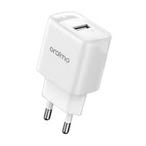 Oraimo, Compact Ocw-E66S+L53 2A Fast Charger +Fast Charging Lightning Cable White