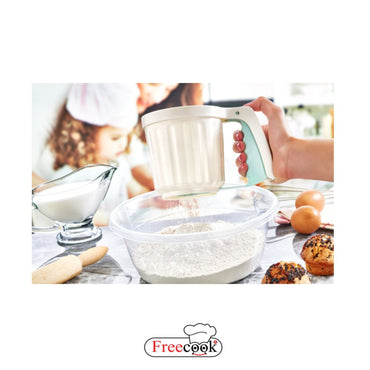 Freecook, Elegance Flour Sieve Green