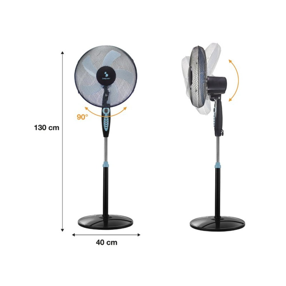 Beper, Pedestal Fan With Remote Control, P206Ven131
