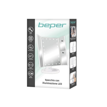 Beper, Make Up Mirror With Led Light, P302VIS050