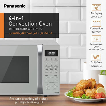 Panasonic, Microwave Oven Convection, 4-In-1 Grill With Healthy Airfrying, 27L