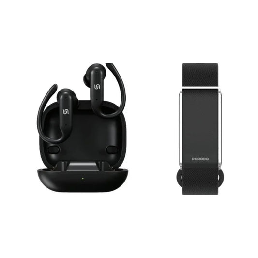 Porodo ACTIVEX Smart Fitness Band & Earbuds, PD2IN1SB62