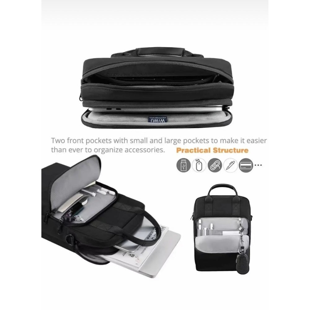 Poso, Unisex Crossbody Travel Work Business Shoulder Bag