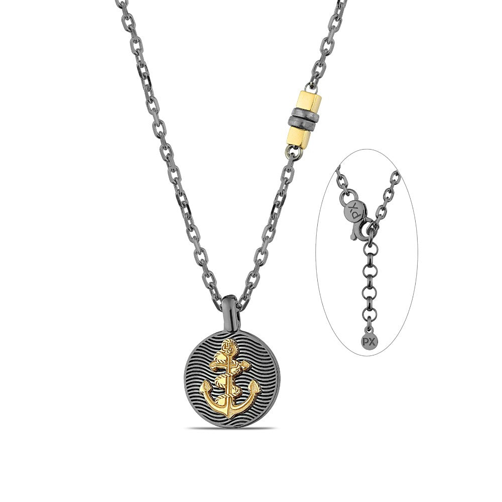 Polo Exchange, Man Silver Necklace