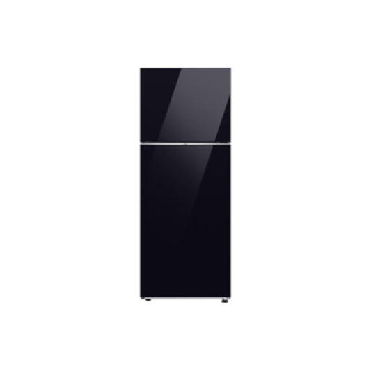 Samsung Top-Mount Freezer Refrigerator With Bespoke Design, 460L, Clan Black, RT47CB664