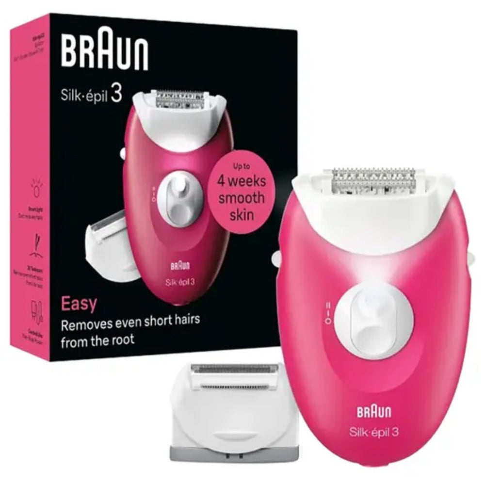 Braun, Silkepil 3 + Shaving Head