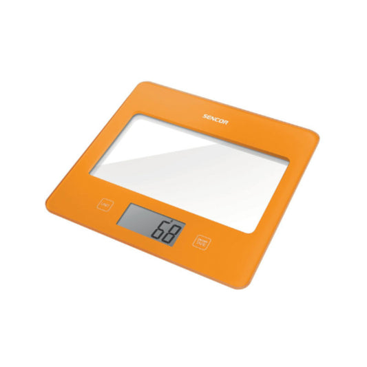 Sencor, Kitchen Scale Touch Control Lcd Display Orange, SKS5023OR
