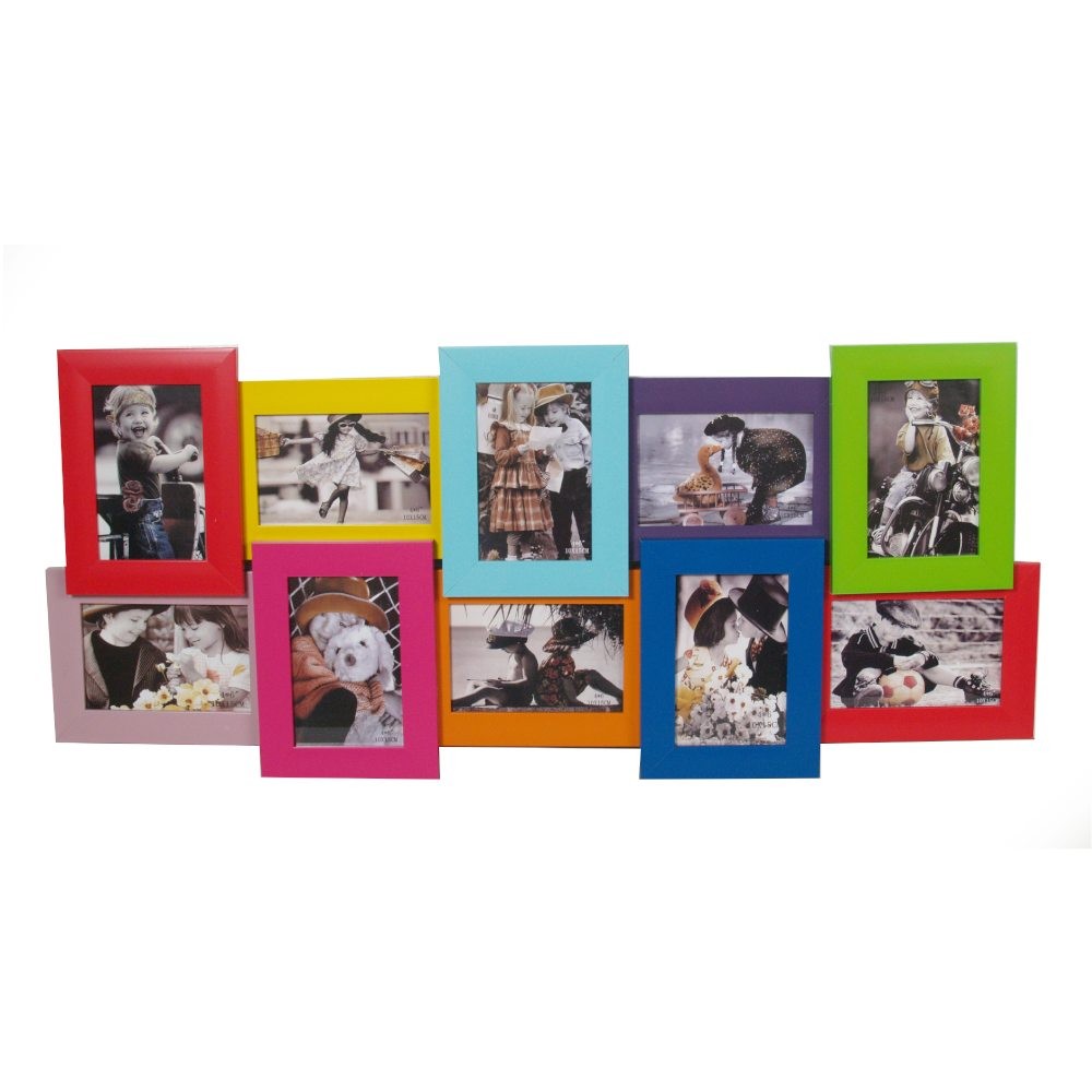 OGO, Large Rectangular Photo Collage Frame for 10 photos