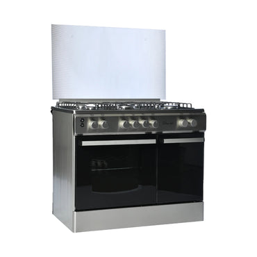 Super Chef Cooker 90Cm Bottle , 5 Gas Burners Stainless Steel, SUP-DCB941STS