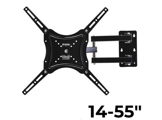 TV Full Motion Wall Mount For 14-55 inch