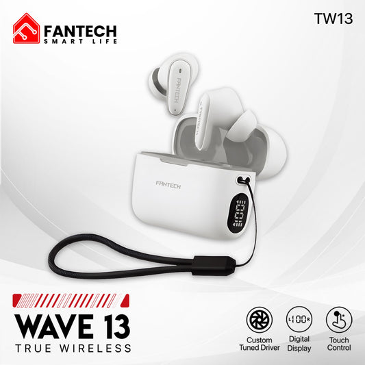 Fantech, Wave Tw13 Wireless Earphone, Available in Different Colors