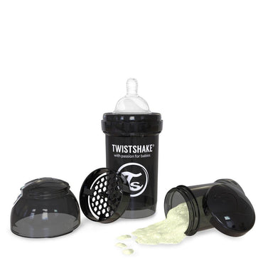 Twistshake, Anti-Colic Black, Available in Different Sizes