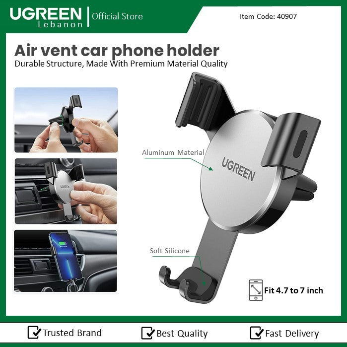 Ugreen, Gravity Drive Air Vent Mount Phone Holder