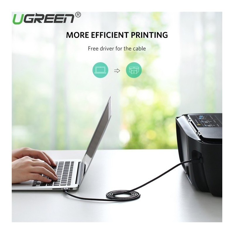 Ugreen, Super Speed Cable Printer USB-A to USB-B - US135 10350