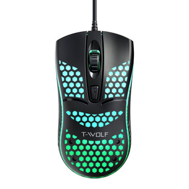T-Wolf V15 Wired Gaming Mouse, Available in Different Colors