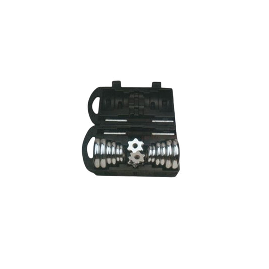 Huijun Chrome Plated Dumbells Set 20Kg