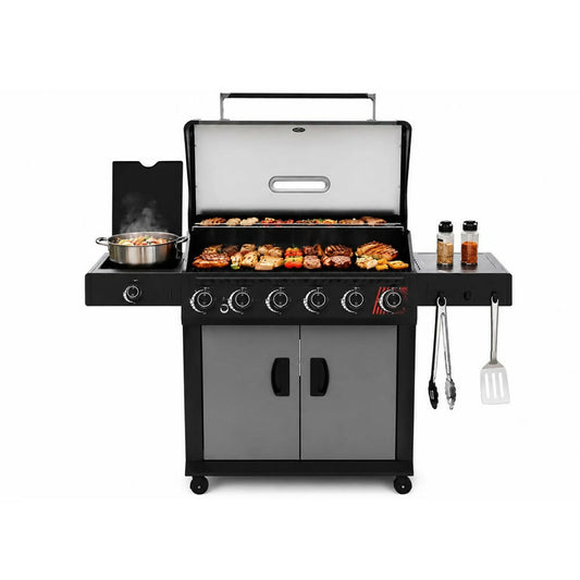 Royal Gourmet Gas And Charcoal BBQ With Side Burner, ROY-A20MJ23S12