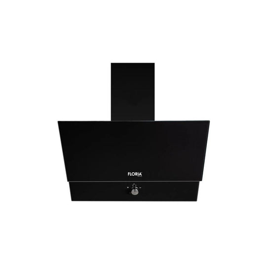 Zilan Floria 60 cm Glass Range Hood 140W, 3 Speed Levels - Black Finish, ZLN1888