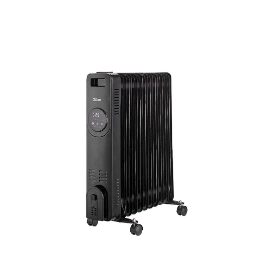 Zilan, Electric Oil Filled Heater, 11 Fins, 3 Power Mode, 2000W, ZLN8436