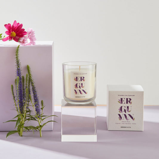 Karaca Home Flowers of Istanbul Series Lilac Scented Candle, 153.09.01.5939