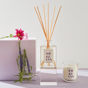 Karaca Home Flowers of Istanbul Series Lilac Scented Candle, 153.09.01.5939