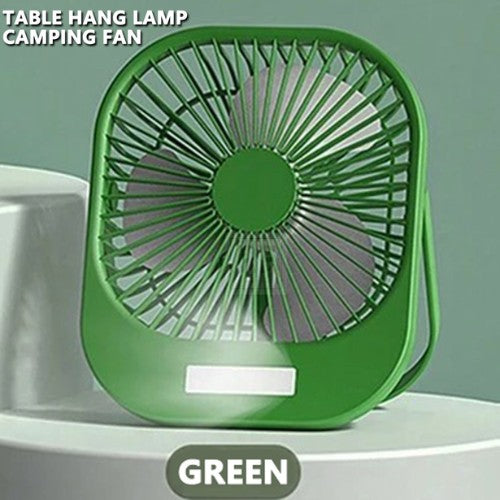 Table Hang Lamp Camping Fan Q01