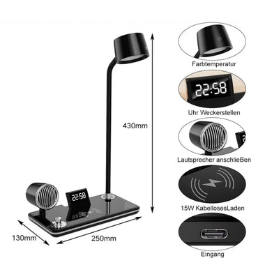 Multi-Function Desk Lamp And Speaker