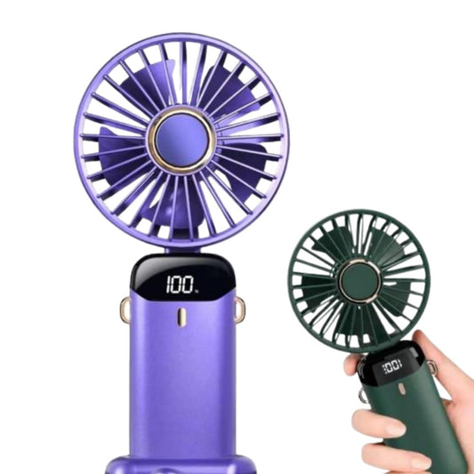Mini Electric Fan Led Digital