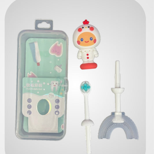 Kids Style 2-In-1 Fancy Doll Toothbrush
