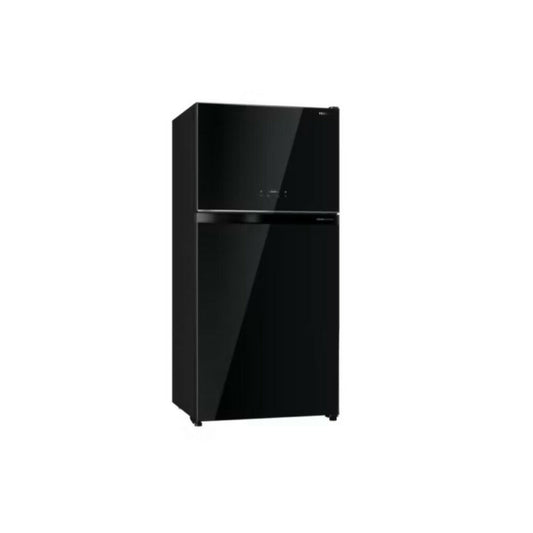 Toshiba Fridge 26Cuft 2 Doors - Inverter, [Black Glass], TOS-RT735WEBG