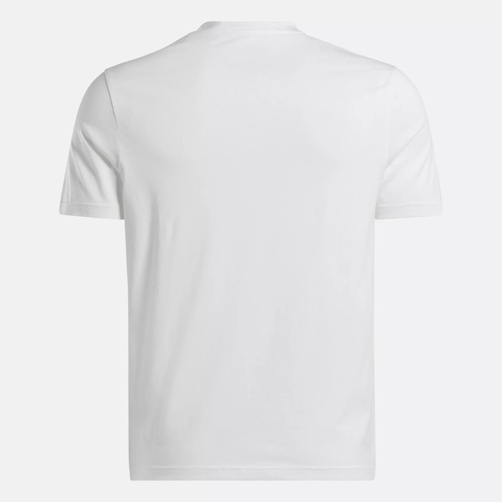 Reebok, Men Identity Big Stacked Logo T-Shirt, Available in Different Sizes