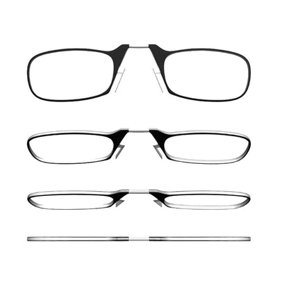 Cool Gift, Reading Glasses With Black Universal Pod Case, Available in Different Sizes