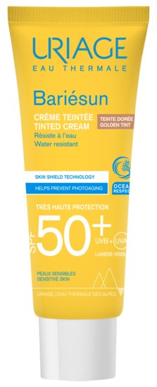 Uriage, Bariesun Creme Tintee Doree, Spf50+