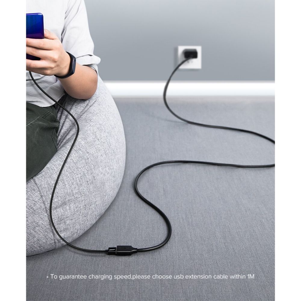 Ugreen, USB 2.0 Cable Extension Male To Female, Available in Different Sizes