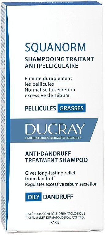 Ducray, Squanorm Oily Dandruff Shampoo 200 Ml