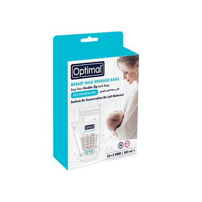 Optimal, Breast Milk Storage Bags (30 Bags)