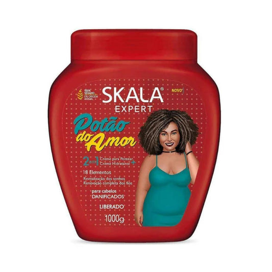 Skala, 2 In 1 Pot?o Do Amor Styling Cream + Moisturizing Cream