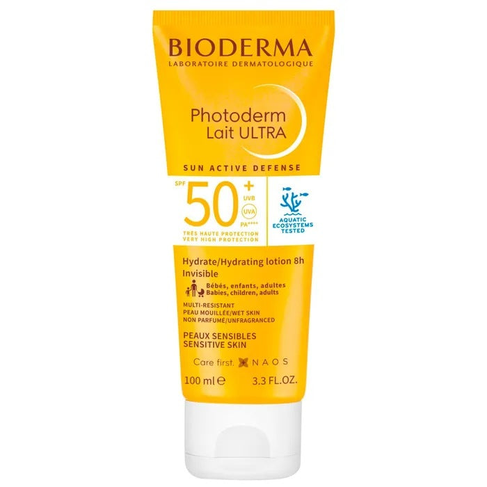 Bioderma, Photoderm Spf50+ Lait Ultra, Available in Different Sizes