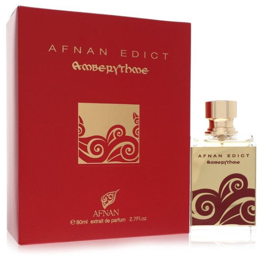 Afnan, Edict Amberythme Unisex Eau De Perfume 80 Ml