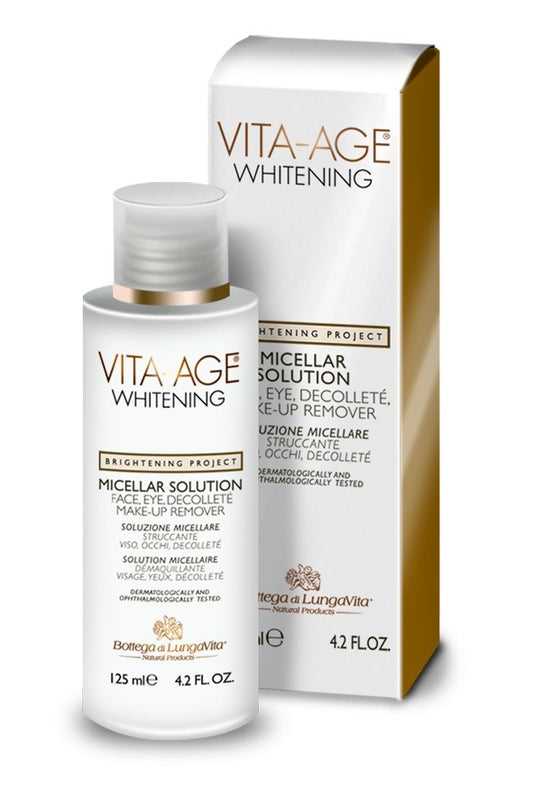 Bottega Di LungaVita, Vita - Age Whitening Micellar Solution Face Eyes Decolte 125Ml