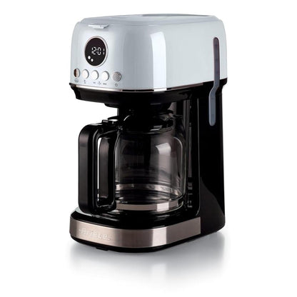 Ariete Moderna Drip Coffee, 900W, LCD Panel, White, 1396/01