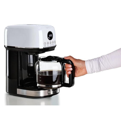 Ariete Moderna Drip Coffee, 900W, LCD Panel, White, 1396/01