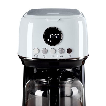 Ariete Moderna Drip Coffee, 900W, LCD Panel, White, 1396/01