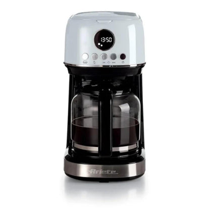 Ariete Moderna Drip Coffee, 900W, LCD Panel, White, 1396/01