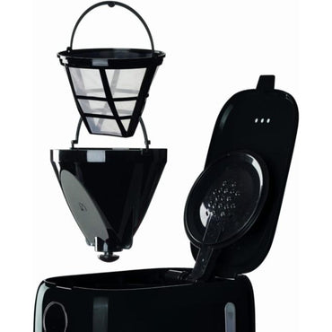 Ariete Moderna Drip Coffee, 900W, LCD Panel, Black,  1396/02